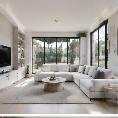 Illustrative everyday together interior concept